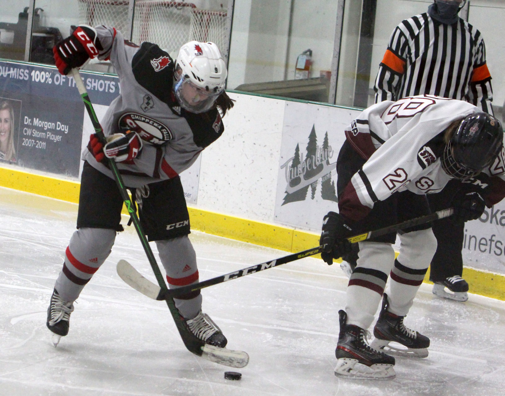 Prep girls hockey state semifinals: Chippewa Falls/Menomonie at Central Wisconsin 2-17-21